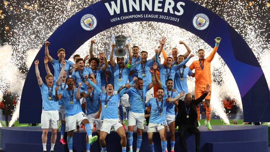 Hành trình vô địch Cúp C1 châu Âu 2022/2023 của Man City